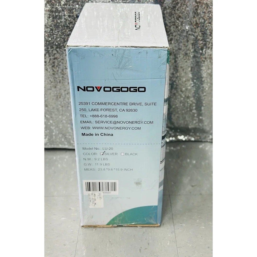 Novogogo Aluminium Carry-on 22 Inch Luggage In Silver - Brand NEW NOB